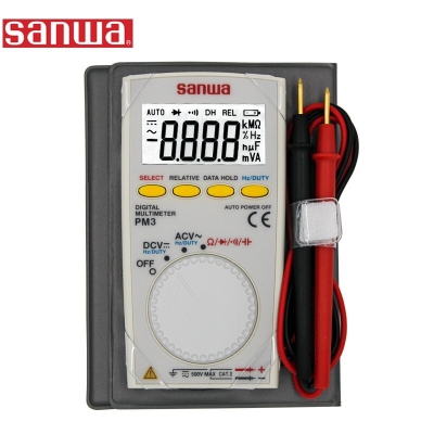日本三和sanwa 卡片万用表...